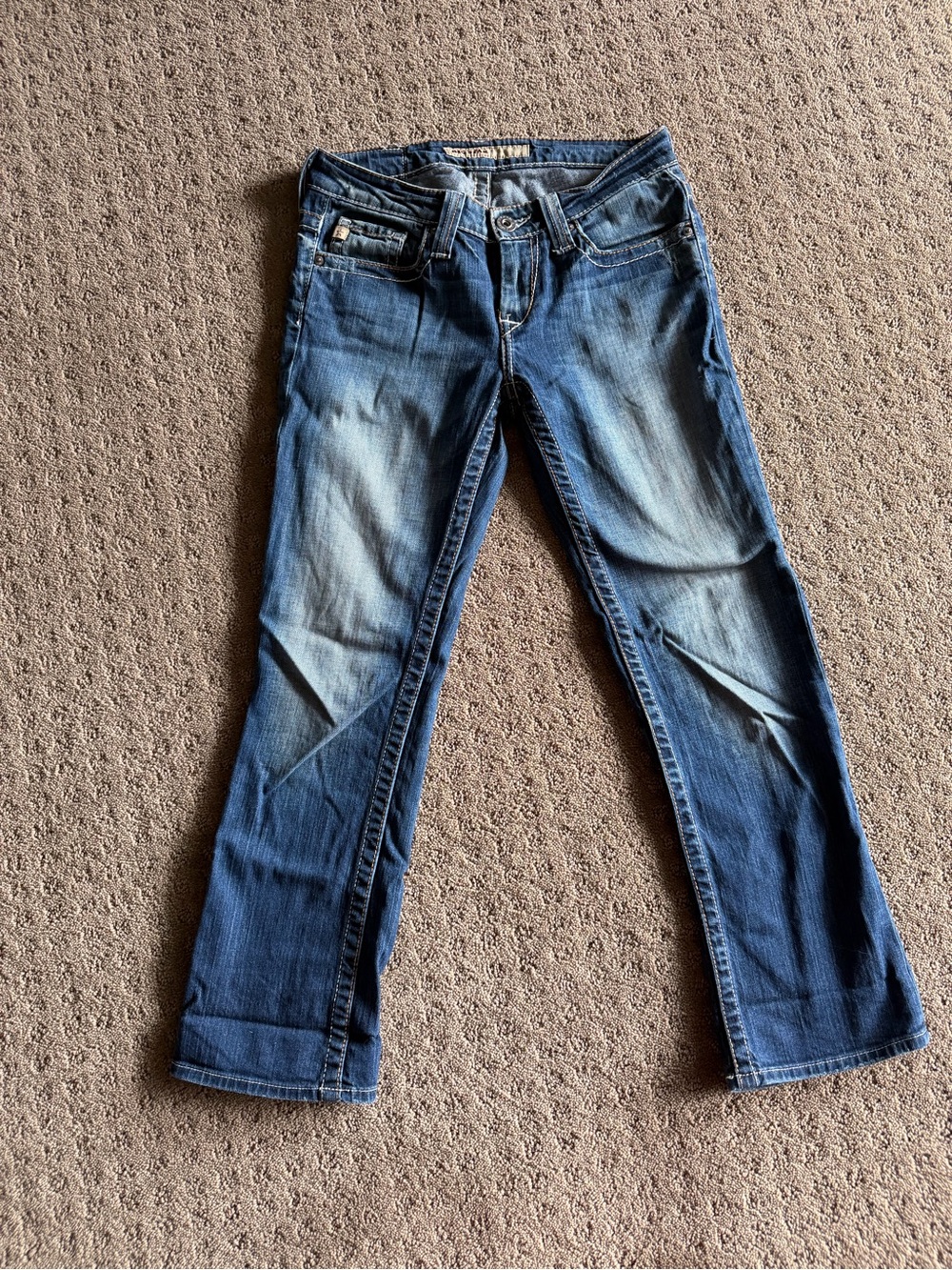 Y2K Vintage Low Rise Cropped Skinny Jeans